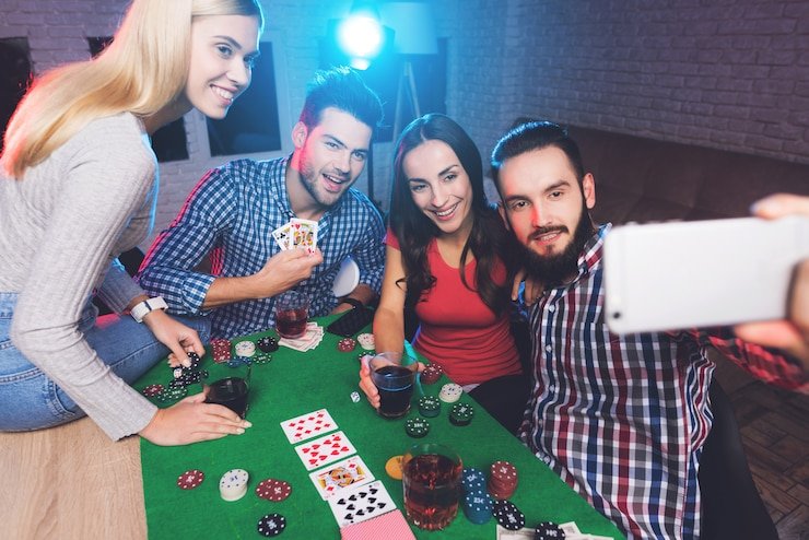 Fitur navigasi dan menu akun di situs mobile indo kasino